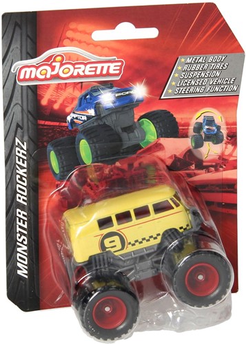 Majorette Monster Rockerz Monster Truck - Geel