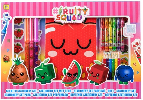 FruitySquad Fruitysquad Mega-Schreibwarenset FS60383