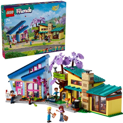 LEGO Friends Olly en Paisley's huizen