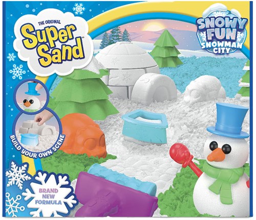 Super Sand Snowy Fun - Snowman City Speelset