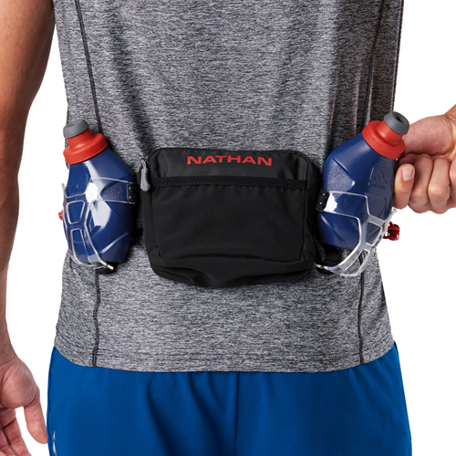 Nathan Trail Mix Plus 3.0 Hydration Running Belt Black/Red