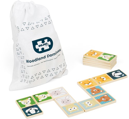 BigJigs Woodland Animal Dominoes