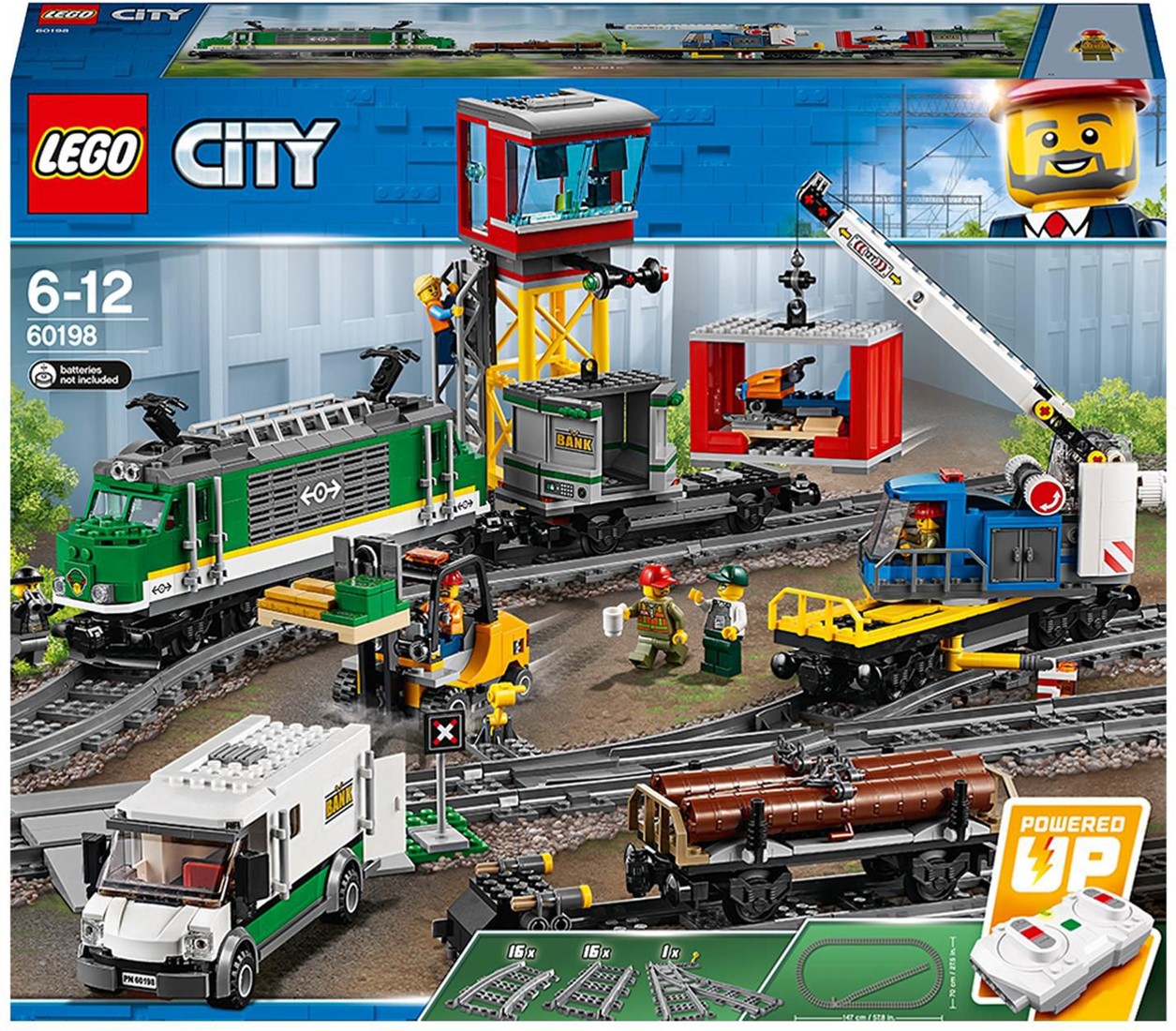 LEGO® 60198 Le train de marchandise télécommandé LEGO® City