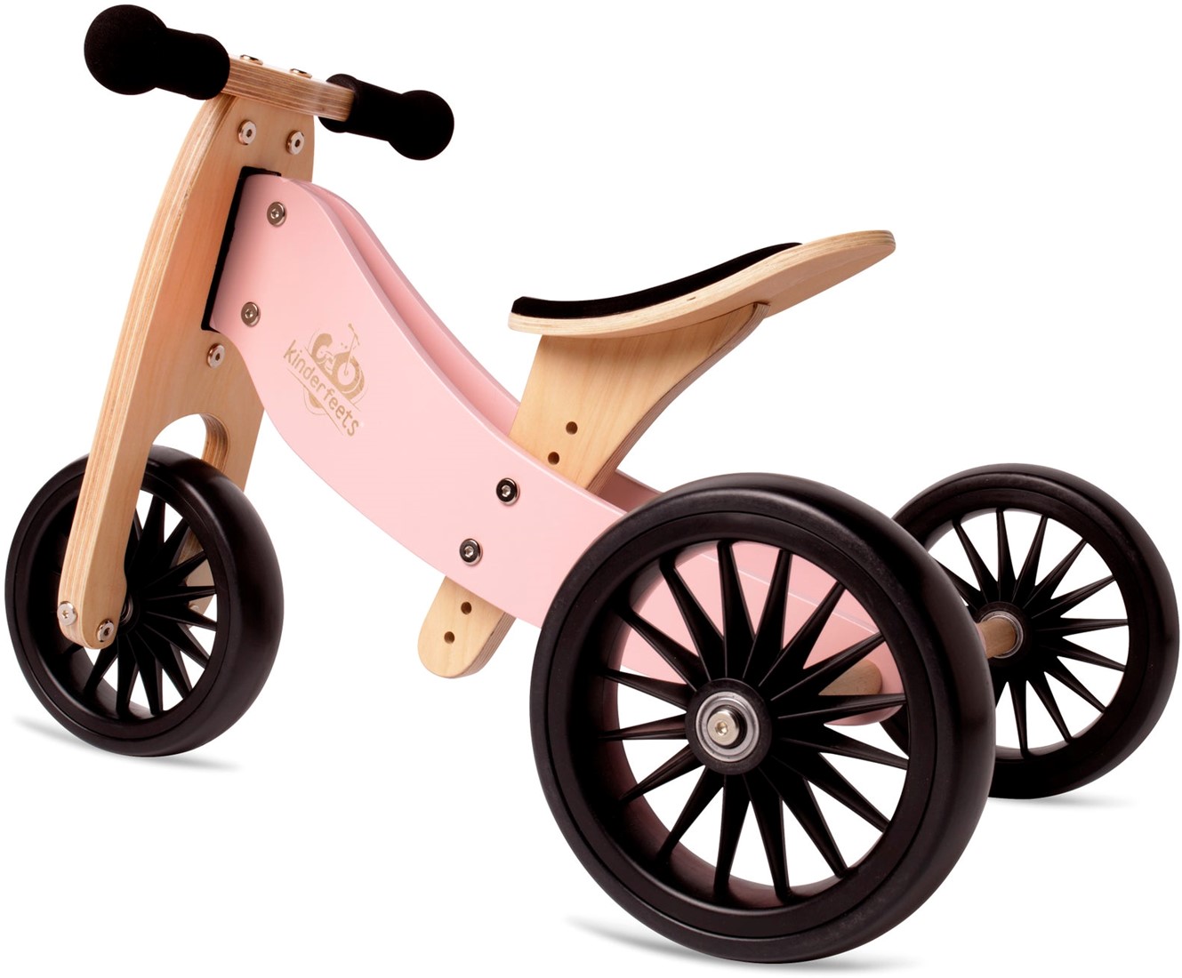 2-in-1 Laufrad Tot Tiny Kinderfeets Dreirad Plus - & aus Rose kaufen? Holz