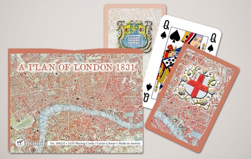 Piatnik London 1831 Spielkarten – Doppeldeck