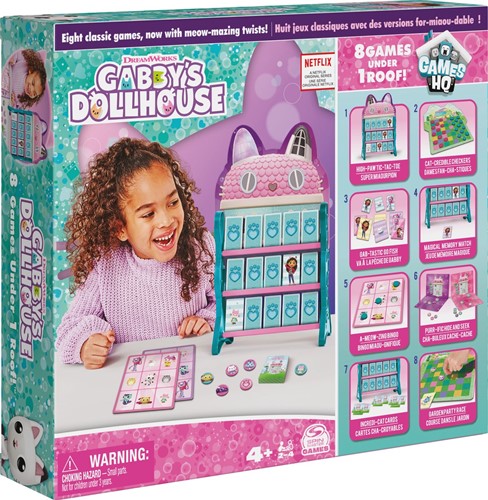 Gabby's Dollhouse Spellenpakket Met 8 Spellen