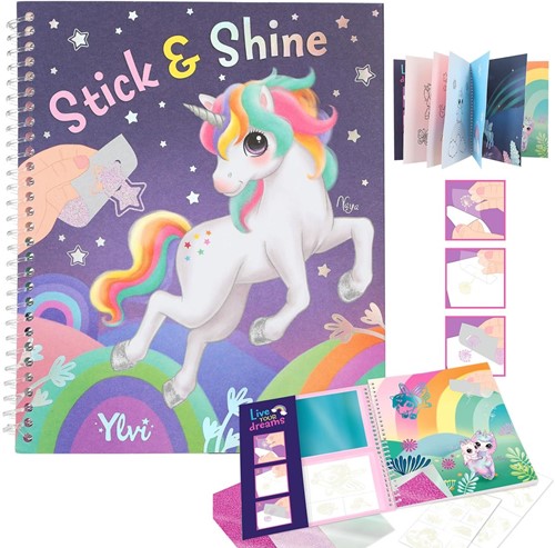 Ylvi kleurboek Stick & Shine