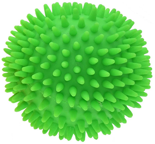 Soft Touch Spike Ball - Green - 100mm