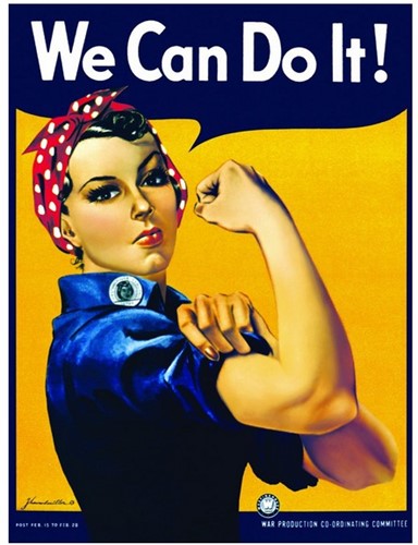 Eurographics Rosie the Riveter (1000)