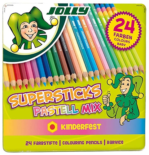 Jolly Jolly Supersticks Pastellfarbstifte 24 Stück