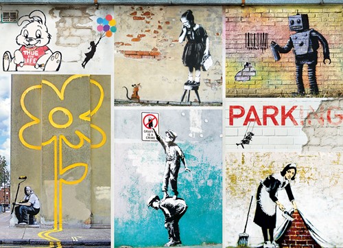 Eurographics Collage - Banksy (1000)